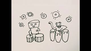 20200822 Bongo and Conga with Monkey