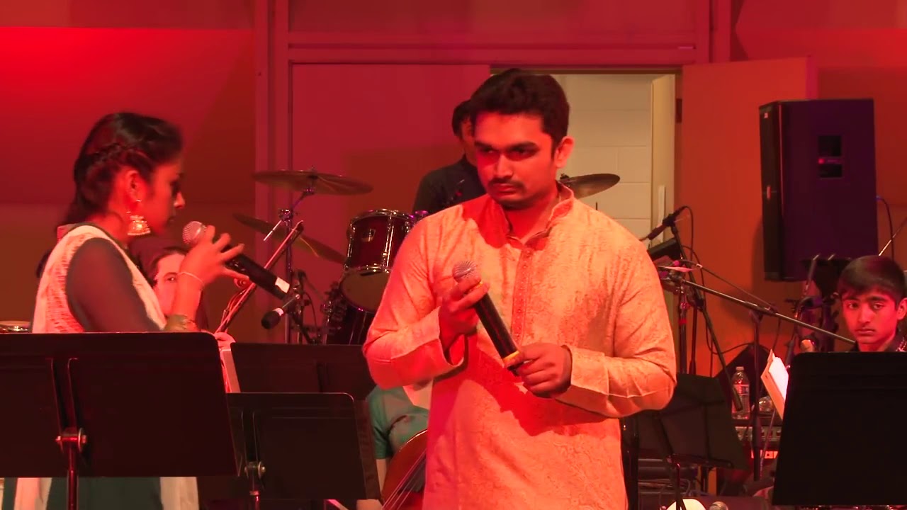 Airtel Super Singers Ravi and Pragathi  Poo Vaasam with Geetanjali Live Tamil Band Seattle USA