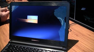 Motorola Atrix Tegra 2 Phone mit Netbook Dock Hands On - DE