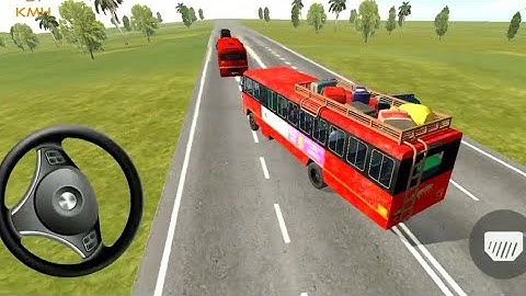 IIndian Sleeper Bus Simulator (Part 11 ) KSRTC Bus Indian Bus Driving 3D ||Mj Gamer | Open World _