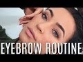 MY EYEBROW ROUTINE (DRUGSTORE): FULL, NATURAL BROWS | Stephanie Ledda