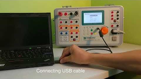 T200A Single Phase Secondary injection test set demostration