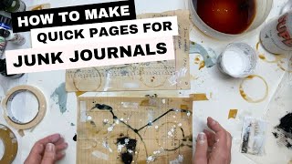 Junk Journal Essentials: Creating Neutral Papers with Roben-Marie