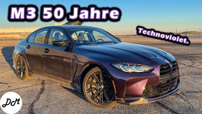 2023 BMW M3 Edition 50 Jahre BMW M: Start Up, Exhaust, Test Drive,  Walkaround, POV and Review 