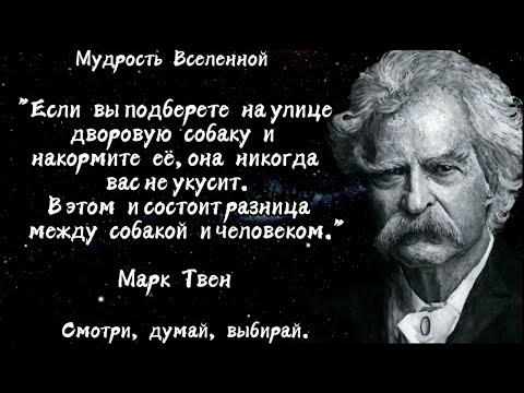 Марк Твен остроумные цитаты поражающие своей точностью.