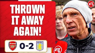 I’m Hurt, We’ve Thrown It Away Again! (Lee Judges) | Arsenal 0-2 Aston Villa image