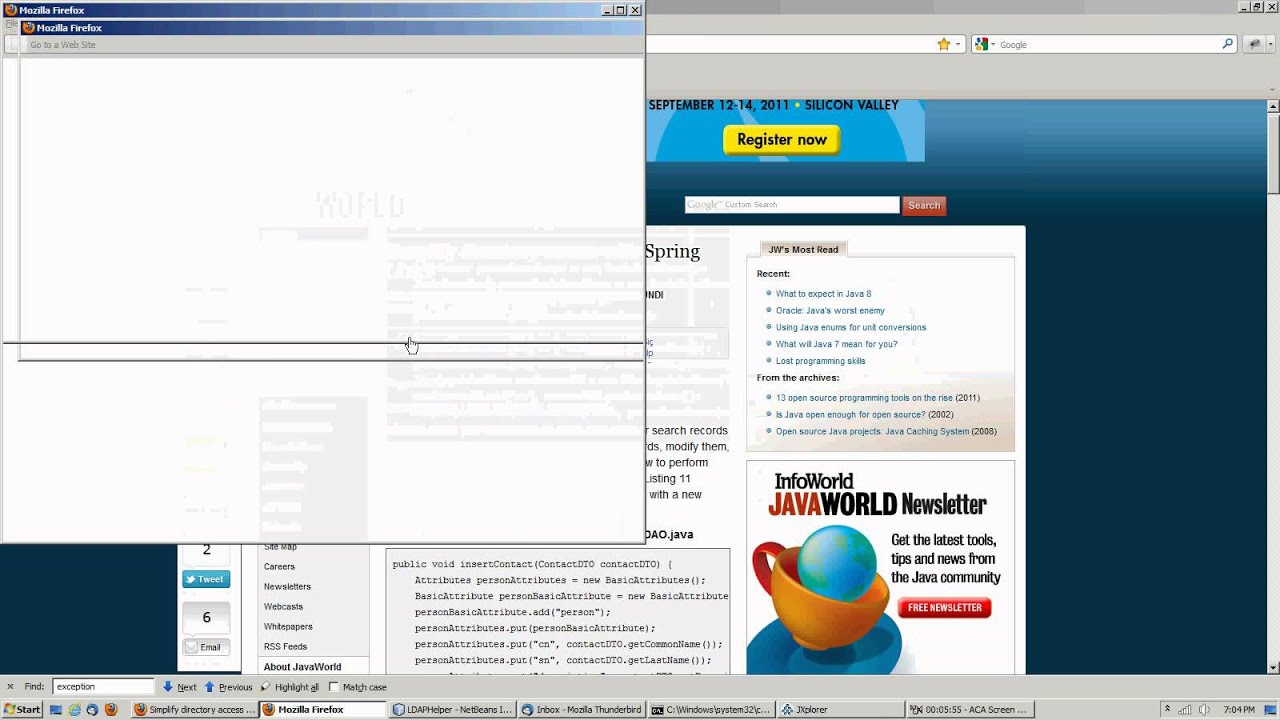 Spring LDAP 1A - YouTube
