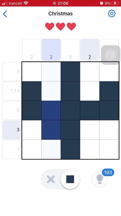 play game nonogram 5x5 easy - YouTube