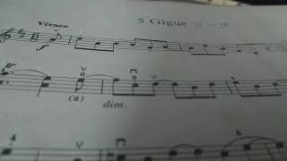 J.s.Bach Gigue/バッハ ジーグ (鈴木7巻)