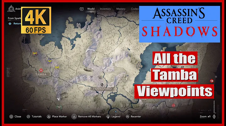 Assassin's Creed Shadows All the Tamba Viewpoints guide