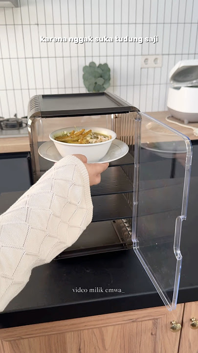 tudung saji estetik gak makan tempat #youtubeshopping #tudungsajisusun