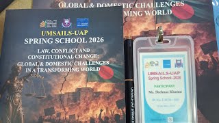 UNESCO Madanjeet SAILS - UAP Spring School 2026 | Day 1 #llm  #law 