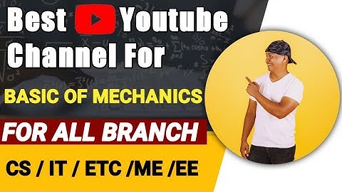 Best Books and YouTube Channel for Engineering Mechanics | First-YearEngineering#engineering