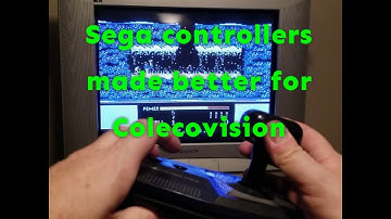 Colecovision full two button game support is now possible with Sega controllers (vid #29)