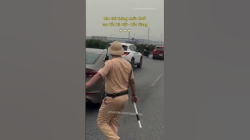 Báo thủ thông chốt CSGT cao tốc Hà Nội - Bắc Giang 😨 #giaothong #csgt #thongchot #luatgiaothong