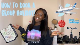 BOOKING A GROUP HOLIDAY...(If they aren’t ready say C YAA!)