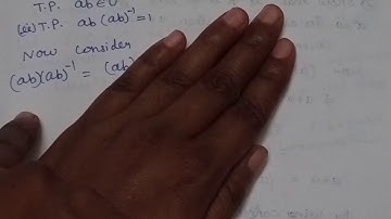 Unit in R # Ring # Algebraic Structures