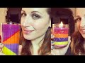 DIY CANDELE DI NATALE SUPER COLORATE FACILI DA FARE!