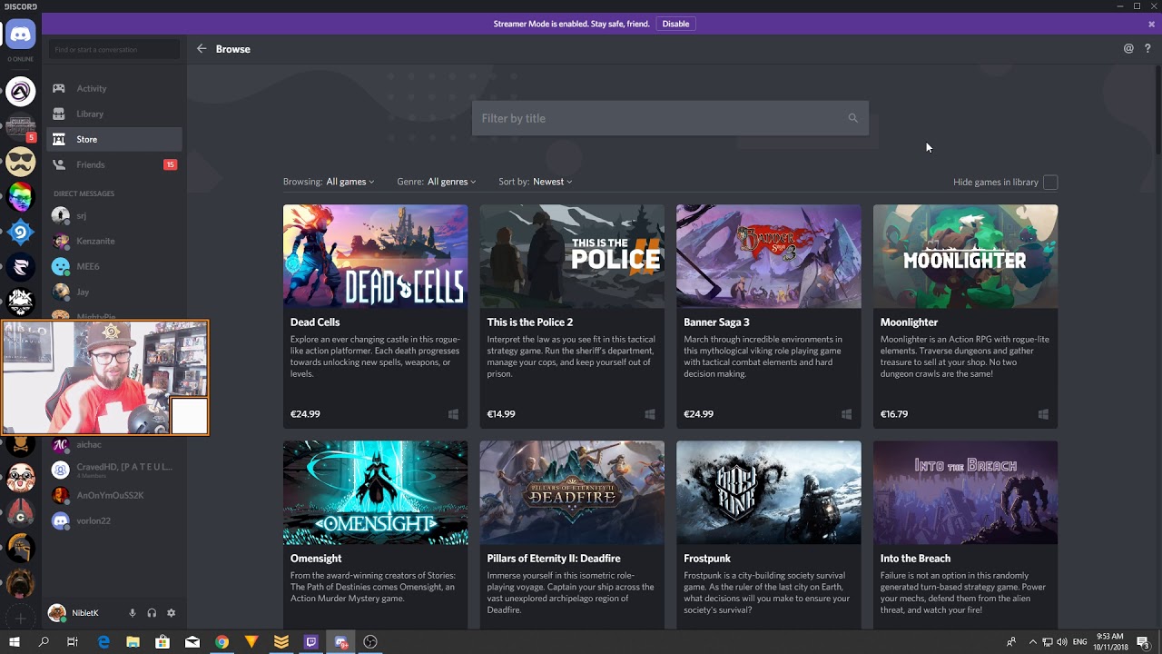 Discord Nitro Includes 60 Games, And They're Good