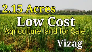 Agriculture Land for Sale || Low Cost || 2.15 Acres || Vizag || Vizag Real Estate hub