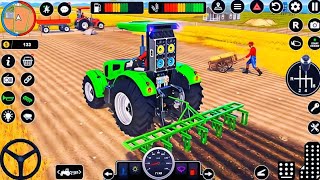 US Tractor Driving Farmer Simulator Games - Tractor Driving Games Village - Android Gameplay 