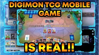 DIGIMON TCG MOBILE GAME CONFIRMED - DIGIMON ALYSION