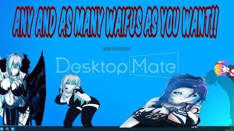 DESKTOP MATE TUTORIAL: How to get MULTIPLE of ANY custom VRMs at once