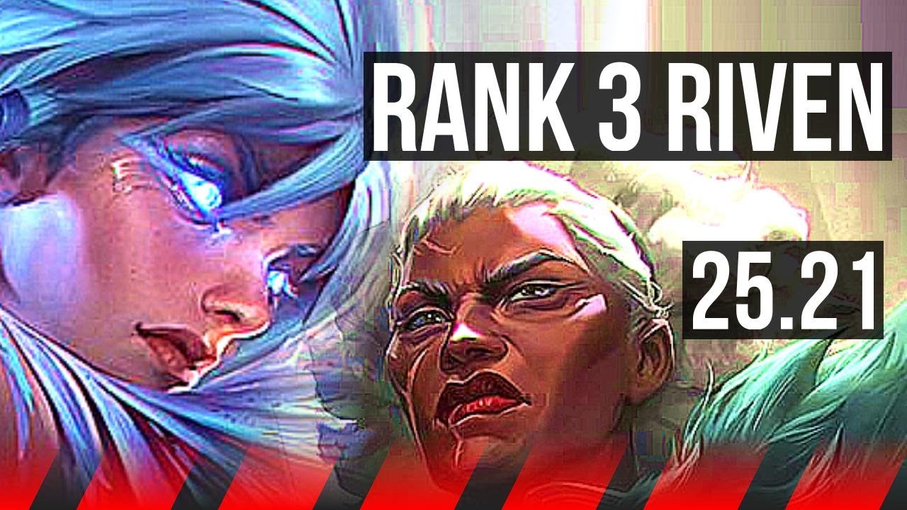 RIVEN vs AMBESSA (TOP) | Rank 3 Riven | NA Challenger | 25.21