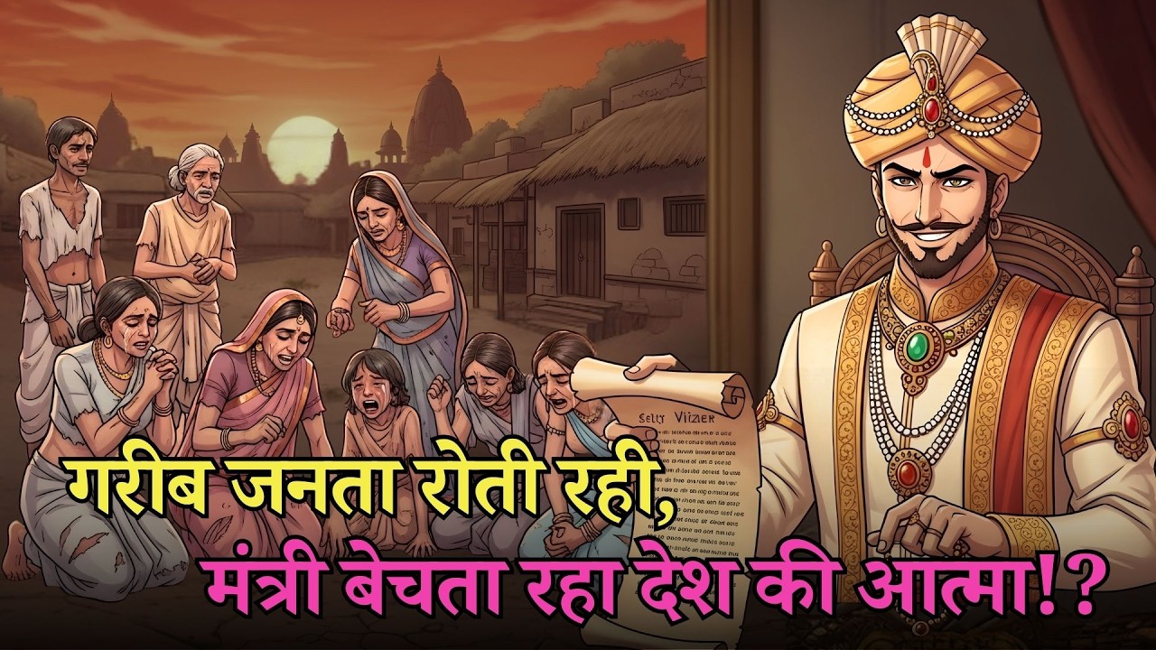 गरीब जनता को कुचलने वाला चालाक मंत्री — क्या उसने सच में देश की आत्मा बेच दी? | भारतीय लोककथा