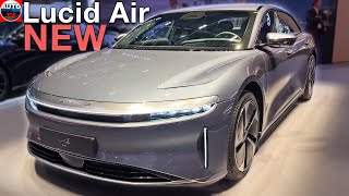 All NEW 2024 Lucid Air Pure - FIRST LOOK, interior & exterior