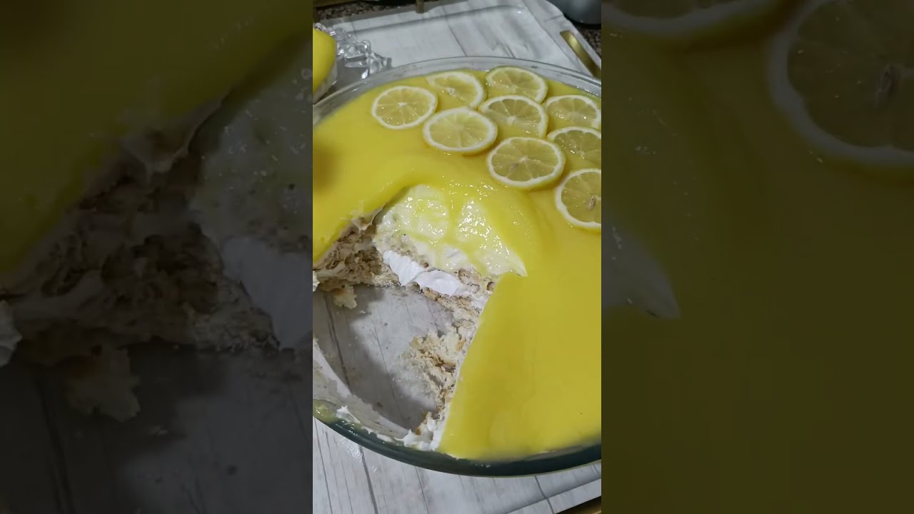 تحلية الليمون dessert au citron 