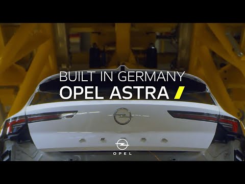 New Opel Astra: Built in Germany