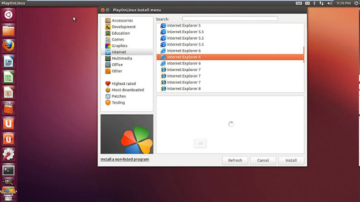 Cách cài phần mềm của window trên ubuntu