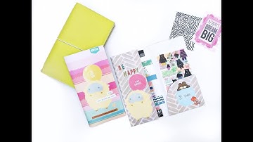 Tutorial | DIY Traveler’s Notebook Kraft Folder