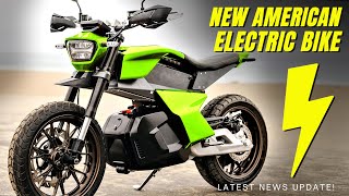 12 New Electric Motorcycles from USA & Canada that Showcase Zero Emission Future