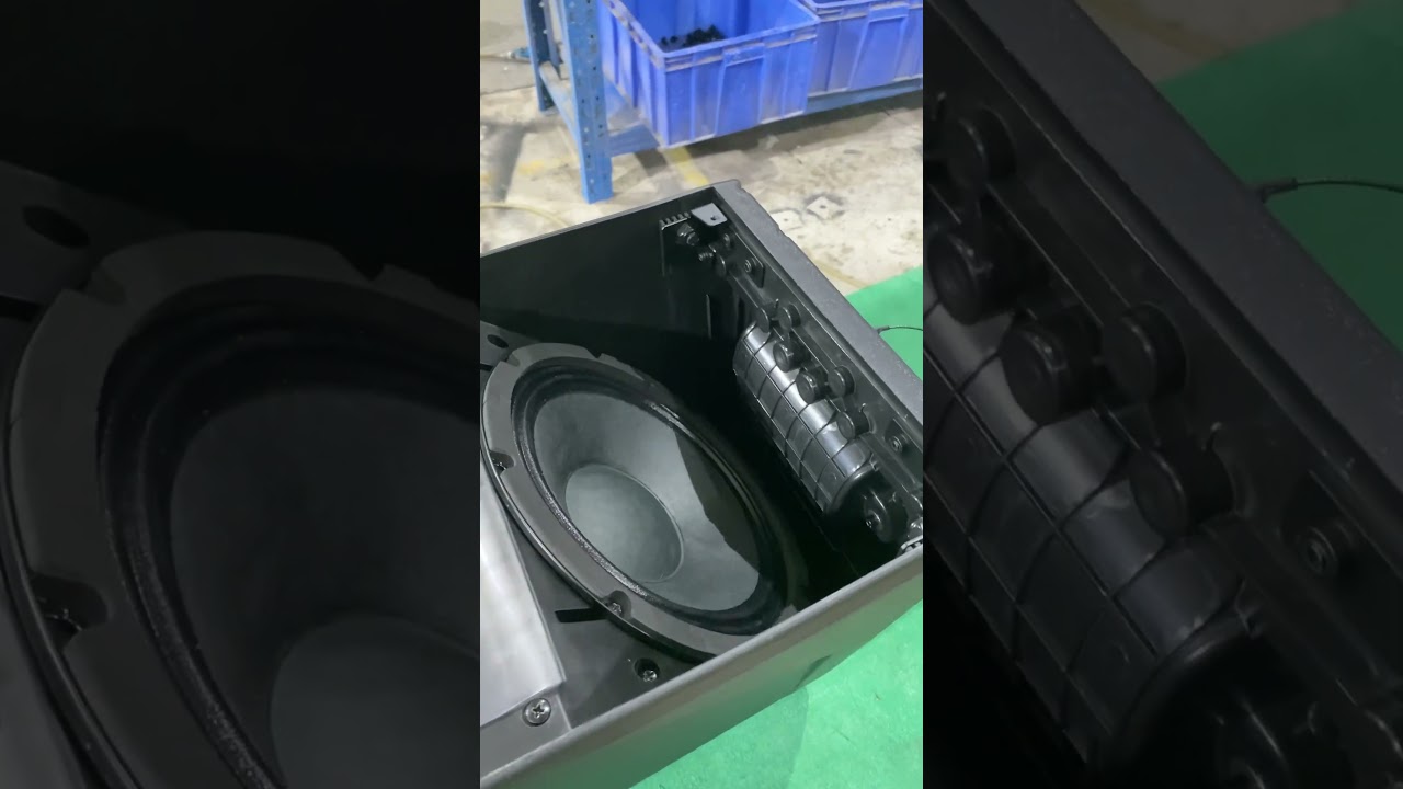 HDL20A active dual 10 inch plastic line array speakers same function and power 