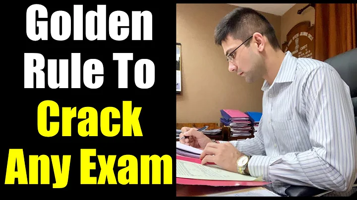 Golden Rule To Crack Any Competitive Exam || You Will Never Fail in Any Exam If You Follow This - DayDayNews