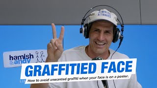 Avoiding A Graffitied Face | Hamish & Andy