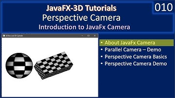 Camera | Introduction to Camera | JavaFx 3D Tutorials #10