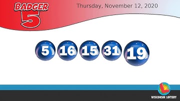 WI Lottery EveningDraw 11/12/2020