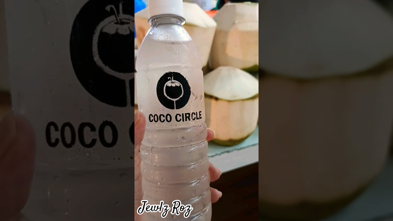 Coco Circle Coconut Water, Buko Juice bottled the same day... so refreshing and delicious 