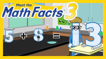 Meet the Math Facts Addition & Subtraction - 5+8=13