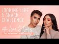 Looking Like a Snack Makeup Challenge w/ Louie Castro & Daisy Marquez