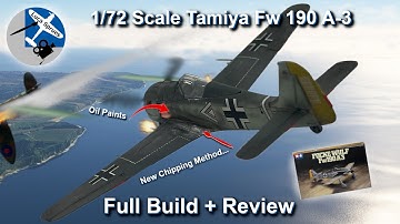 Fw 190 A-3 Complete Build + Review | Tamiya 1/72 Part 1-3 Combined