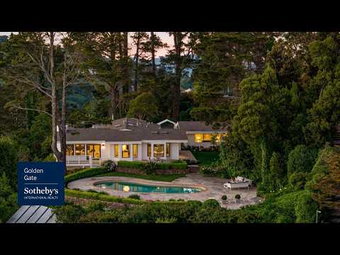 17 Tanfield Rd, Tiburon, CA home video tour