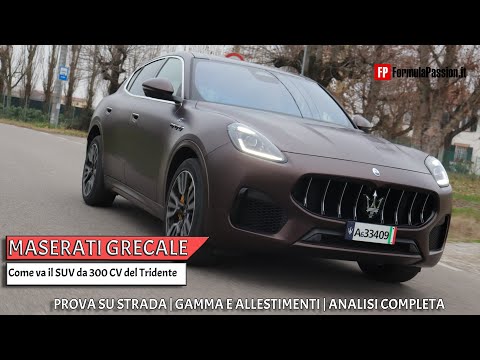 Maserati Grecale GT 2023 Test Drive | Come va il SUV ibrido da 300 CV del Tridente