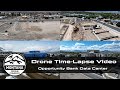 Drone construction timelapse of opportunity bank of montanas new data center