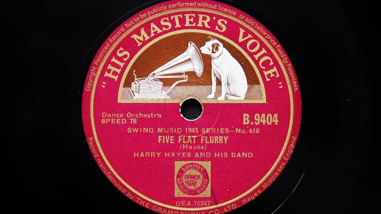 Harry Hayes and His Band - Five Flat Flurry (1944)