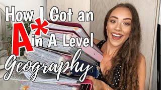 How I Got an A* in A LEVEL GEOGRAPHY | Revision Tips & Advice | Edexcel screenshot 5