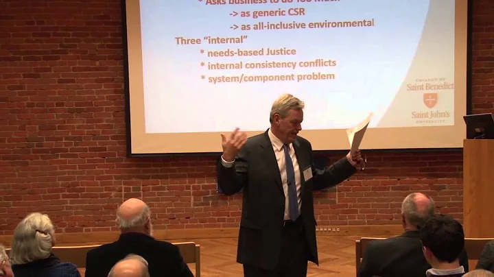 Ethics, Business and Sustainability: Ralph Gross C...